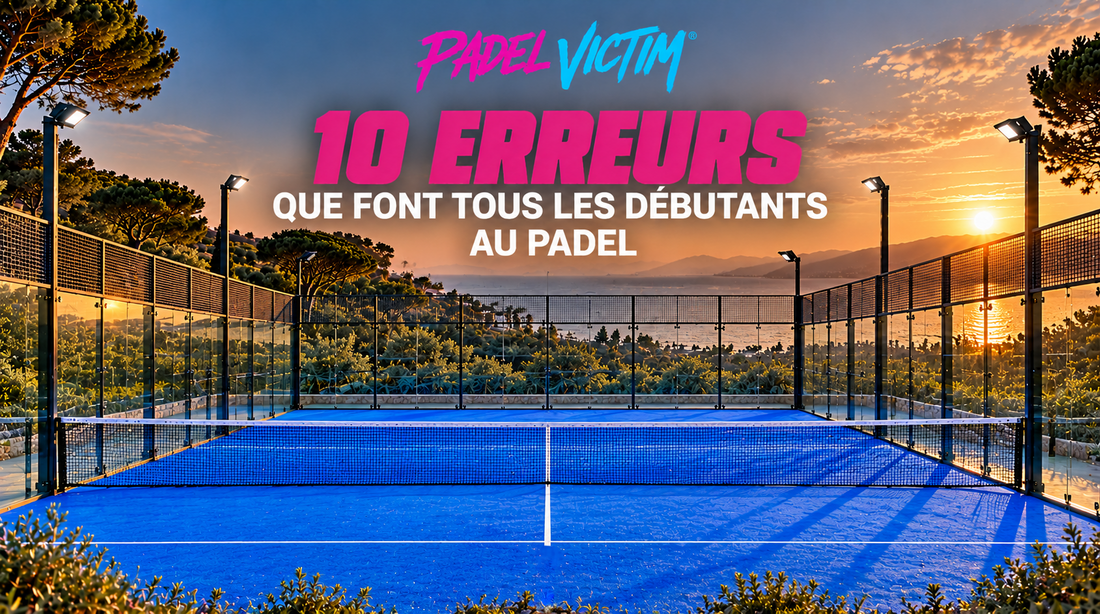 10 erreurs que font tous les débutants au padel — Padel Victim