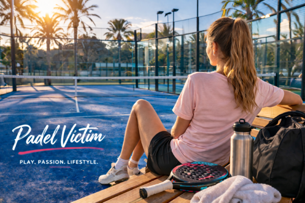 T-Shirt Padel Victim Femme- Coton Sport Confortable