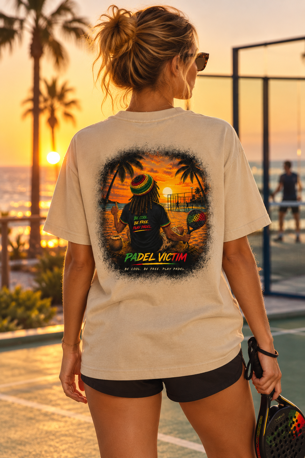 Mockup Reggae Vibes beige-porte