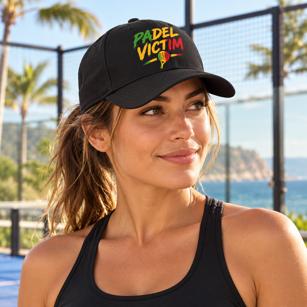 Mockup Reggae Vibes casquette-portee