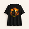 T-shirt Reggae Vibes noir-dos entier