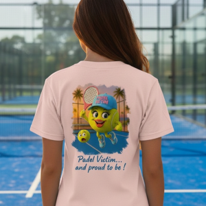 T-Shirt Padel Victim Femme - "Girl Power"